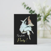 ITALIAANSE KITCHEN, RESTAURANSE ONTVANGER UITNODIGING BRIEFKAART (Staand voorkant)