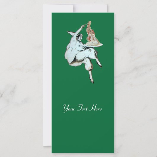 ITALIAANSE KITCHEN, RESTAURANT rood (Achterkant)