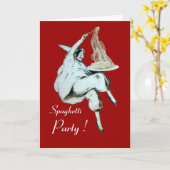 ITALIAANSE KITCHEN, RESTAURANT rood Kaart (Gele Bloem)