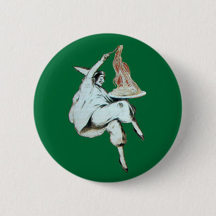 ITALIAANSE KITCHEN, RESTAURANT rood Ronde Button 5,7 Cm