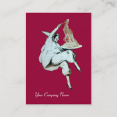 ITALIAANSE KITCHEN, RESTAURANT rood Visitekaartje (Achterkant)