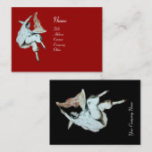 ITALIAANSE KITCHEN, RESTAURANT rood Visitekaartje (Voorkant / Achterkant)