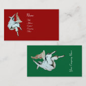 ITALIAANSE KITCHEN, RESTAURANT rood Visitekaartje (Voorkant / Achterkant)