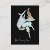 ITALIAANSE KITCHEN, RESTAURANT rood Visitekaartje (Achterkant)