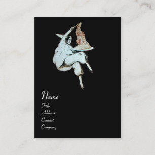 ITALIAANSE KITCHEN, RESTAURANT rood Visitekaartje