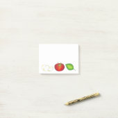Italiaanse koken Mozzarella Tomato Basil Kitchen Post-it® Notes (Op bureau)