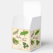 Italiaanse kruiden Favor Box Bedankdoosjes (Geopend)