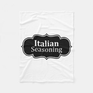 Italiaanse kruiden Halloween kostuum grappig aankl Fleece Deken