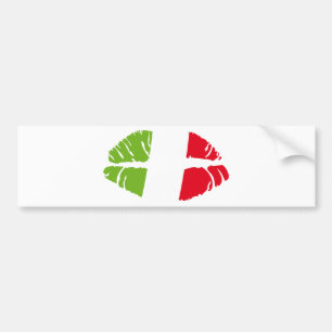 italiaanse kus bumpersticker