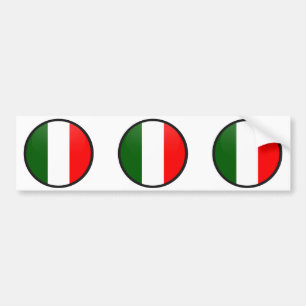Italiaanse kwaliteitslabel bumpersticker