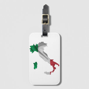 Italiaanse laars bagagelabel