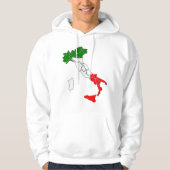Italiaanse laars hoodie (Voorkant)