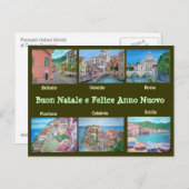 Italiaanse landschappen - Briefkaarten (Voorkant / Achterkant)