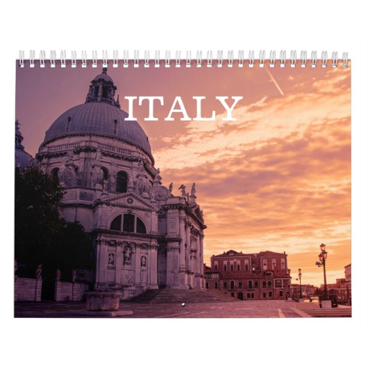 Italiaanse landschappen kalender (Hoes)