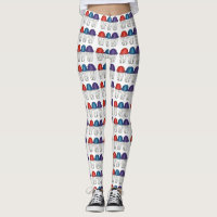 Italiaanse Leggings voor voedselhulp met scheuren