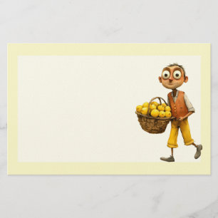 Italiaanse Lente Clipart Briefpapier