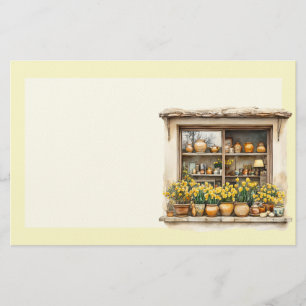 Italiaanse Lente Clipart Briefpapier
