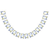 Italiaanse luiers Blue White Sweet Baby Boy Shower Vlaggetjes (Alle)