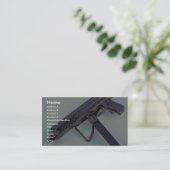 Italiaanse Luigi Franchi 9mm sub-machine pistool Visitekaartje (Staand voorkant)