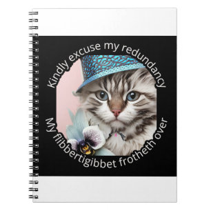 Italiaanse luxe kat: Ombre Notitieboek