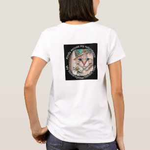 Italiaanse luxe kat: Willow T-shirt