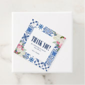 Italiaanse mama Mia Dank je wel Bedankjes Labels (In situ)