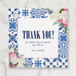 Italiaanse mama Mia Dank je wel Bedankjes Labels