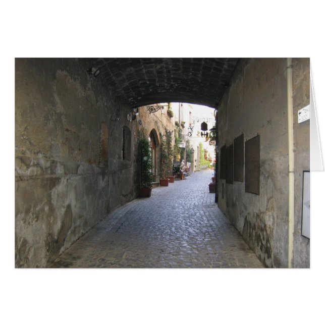 Italiaanse marktkaart (Voorkant Horizontaal)