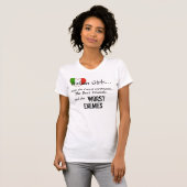 Italiaanse meisjes t-shirt (Voorkant volledig)