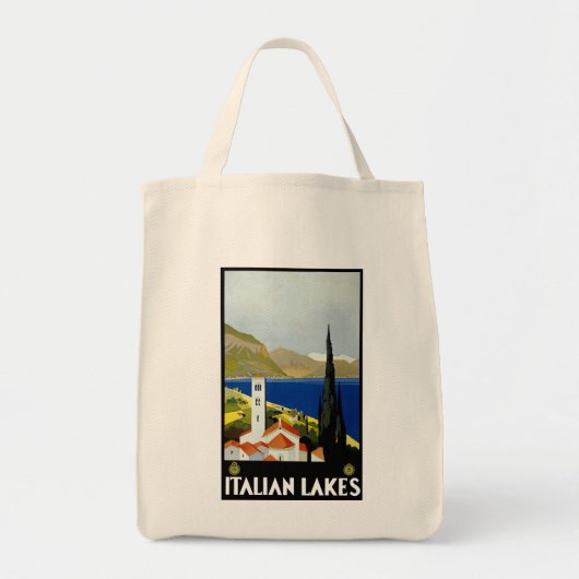 Italiaanse meren tote bag (Voorkant)