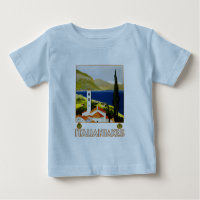 Italiaanse Meren Vintage Reizen Italië