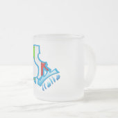 Italiaanse Mok Cijfer Skating voorzijde (Voorkant rechts)