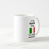 Italiaanse Mok Funny Gift Idea (Voorkant rechts)