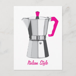 Italiaanse Moka Briefkaart