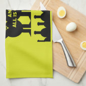 Italiaanse mousserende wijn Prosecco Theedoek (Quarter Fold)