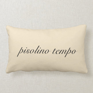 Italiaanse "Nap Time"-crème Pillow Kussen