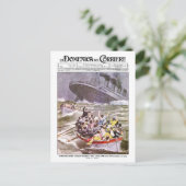 ITALIAANSE NEWSPAPER TITANIC SINDING BRIEFKAART (Staand voorkant)