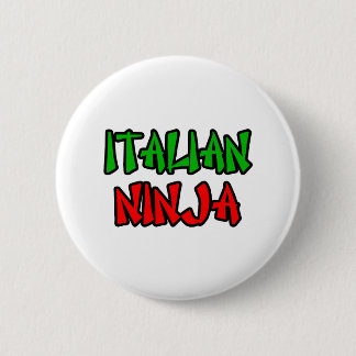 Italiaanse Ninja Ronde Button 5,7 Cm
