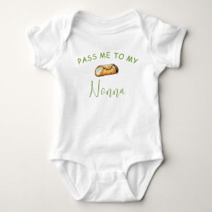 Italiaanse Nonna Baby T-shirt