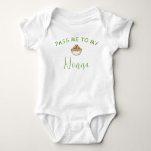 Italiaanse Nonna Baby T-shirt
