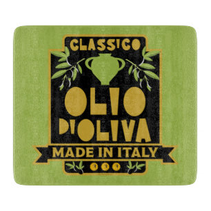 Italiaanse Olijfolie Wall Art Snijplank