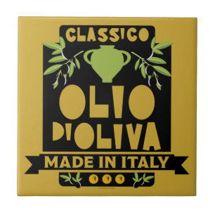 Italiaanse Olijfolie Wall Art Tegeltje