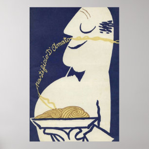  Italiaanse pasta Poster