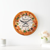 Italiaanse Pizza Business Wall klokken (Huis)