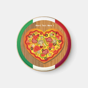Italiaanse Pizza Magneet