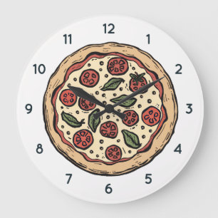 Italiaanse Pizzeria Pizza Keuken of Restaurant Ron Grote Klok