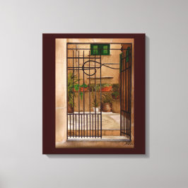 Italiaanse Poort Canvas Afdruk