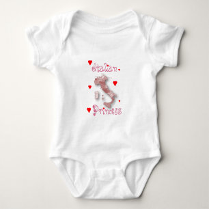 Italiaanse prinses baby onecie romper