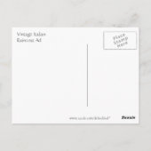 Italiaanse radionavigatie Briefkaart (Achterkant)