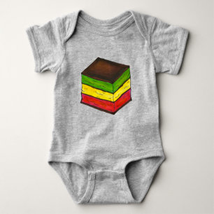 Italiaanse Rainbow Seven 7 Layer Kerstkoekje Romper
